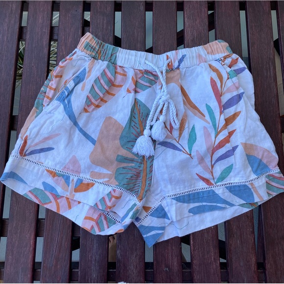 Cynthia Rowley palm short set - Picture 3 of 7